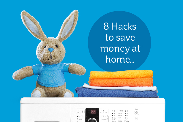 Electric Ireland NI rabbit shares 8 hacks for your home